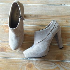 High heel booties